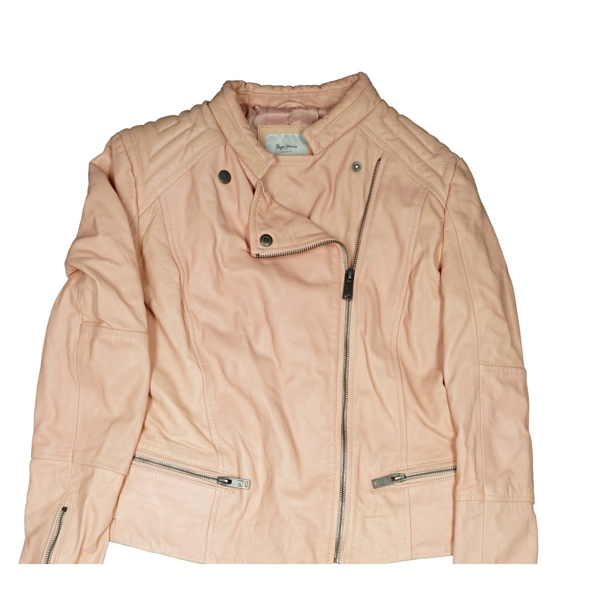 damenbekleidung pepe jeans damen lederjacke