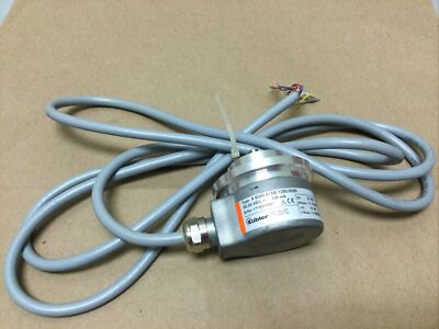 NEW, KUBLER 8.5000.815B.1250.0020 INCREMENTAL ENCODER, CLAMP FLANGE, 6MM SHAFT