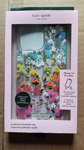 Kate Spade Hardshell Protective Case for iPhone 14 Pro Max Clear/Flower - 第 1/3 張圖片