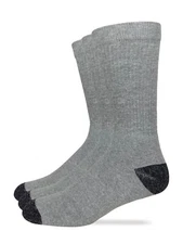 Carolina Ultimate Men's Cotton Cushion Crew Socks 3 Pair Pack