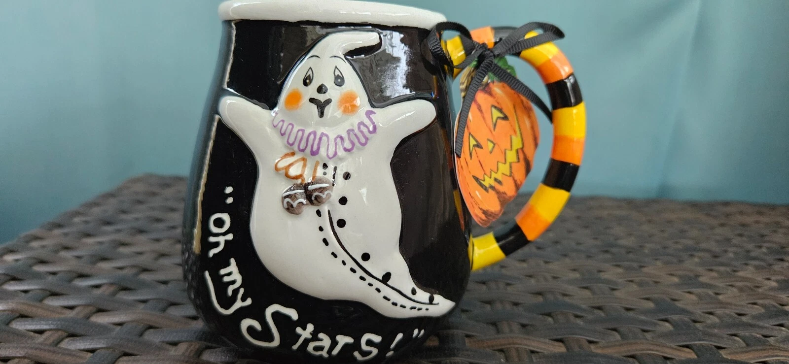 Blue Sky Clayworks Heather Goldminc Ghost Mug