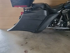 Harley Davidson 7" Stretched Side Covers For 97-2008 Flh Models With 2014 Bags