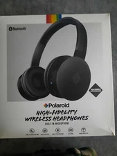 Polaroid Bluetooth High-Fidelity Wireless Headphones Built in Microphone