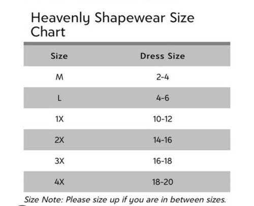 NEW Heavenly Shapewear Shorts Hi Rise Thigh Shaper Pretty Lace Tan Nude 4X 18 20 - Picture 11 of 11