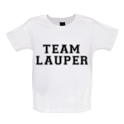 Team Lauper - Baby T-Shirt / Babygrow - Musik Musiker Sänger Pop Festival Gig
