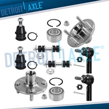Front Wheel Bearing and Hub Suspension Kit for 2003-2006 Toyota Echo Scion xB xA