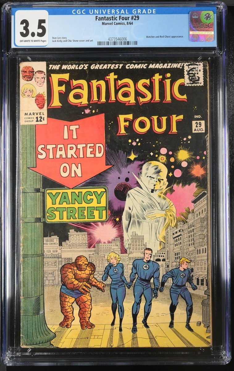 アメコミリーフ Fantastic Four #62 CGC 3.5 アメコミリーフ Fantastic Four #62 CGC 3.5