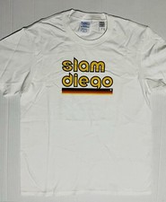 Slam Diego San Diego Baseball Youth Women Cotton T-Shirt Padres Medium New ⭐️