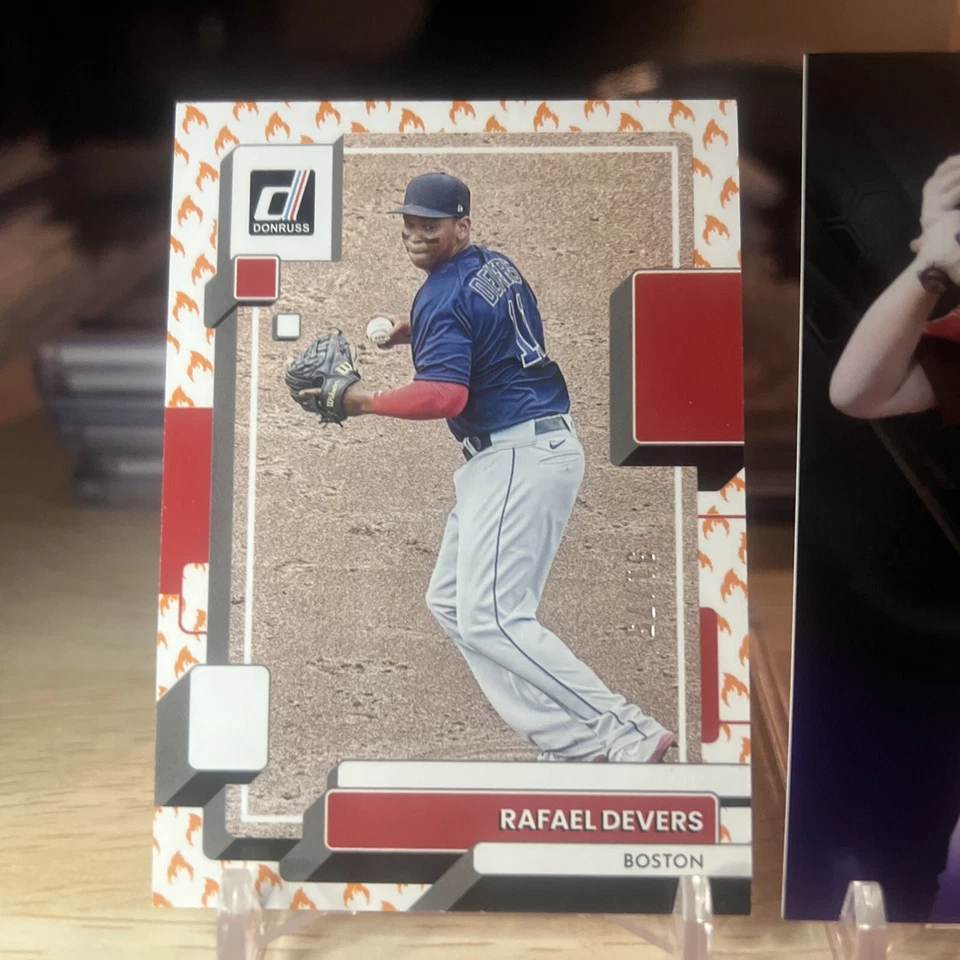 Xander Bogaerts 2021 Topps Chrome Black #18 Green Refractor /99 & /150 & /75 - Image 4 of 4