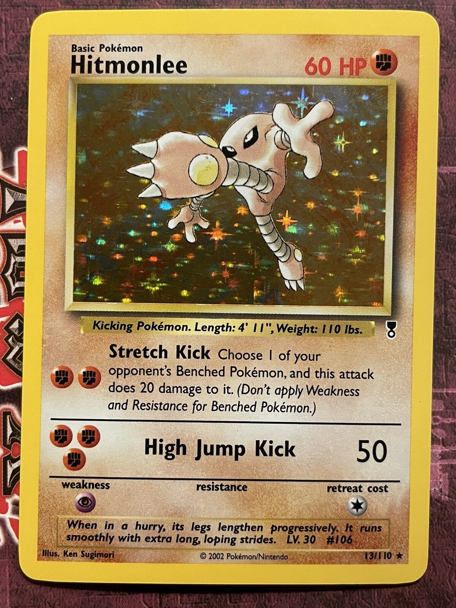 Hitmonlee - Pokémon Legendary Collection 13/110 - Holo Rare - MINT