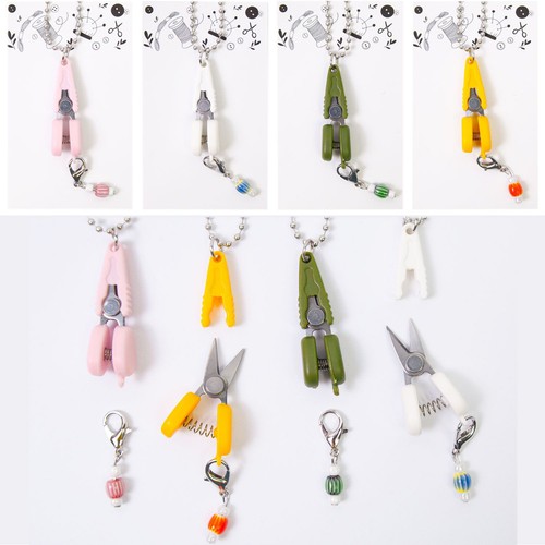 Mini Scissors Tiny Dressmaker Scissors Craft Shears With Cover And Chain - Picture 11 of 16
