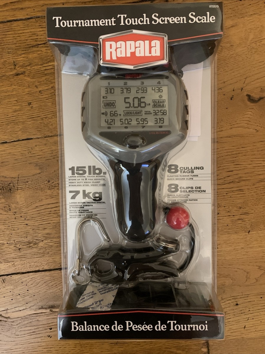 Rapala Touch Screen Tourney Scale 15lb For Sale Rapala Touch