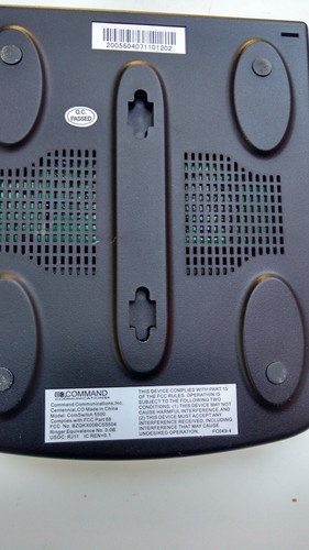COMMAND COMMUNICATION COMSWITCH-5500 / COMSWITCH5500 (USED TESTED CLEANED) - Picture 5 of 7
