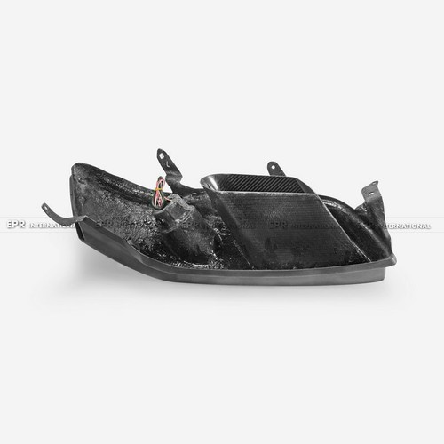For Misubishi EVO 7 8 9 Front Vented Headlight Air Duct w/LED Carbon Fiber 1pcs - Imagen 12 de 12