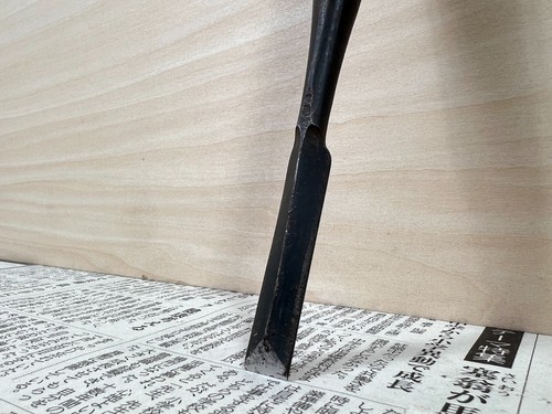 Vintage Japanese Chisel shinogi Nomi /Hand Plane Saw Iron Hammer Hand Tool/d70 - Picture 21 of 22