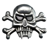 GüRtelschnalle Skull & Bones, Totenkopf, Buckle
