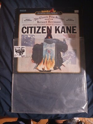 Citizen Kane: The Classic Film Scores of Bernard Herrmann VINYL LP ALBUM RCA RED