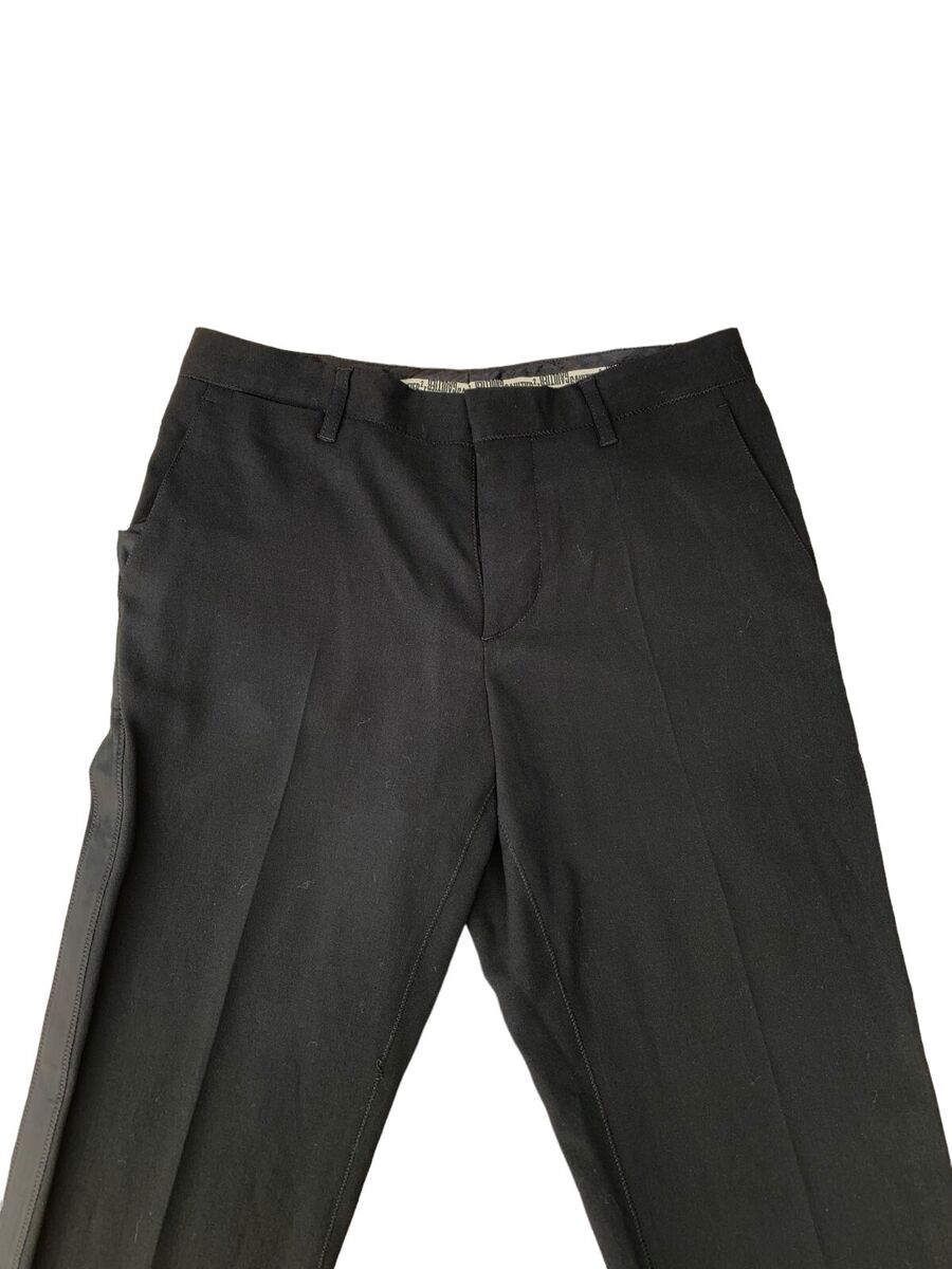 Jean Paul Gaultier Vintage men Black Wool Pants Size IT 48 Jean Paul Gaultier Vintage men Black Wool Pants Size IT 48
