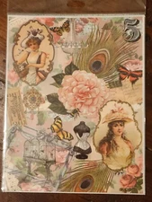 Magnolia Design Co  Rub-On Transfer "Once Up On A Time"