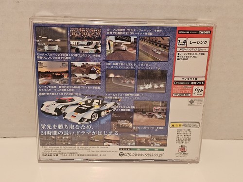Le Mans 24 Hours (Sega Dreamcast, 2000) Japanese Version US Seller - Picture 3 of 5