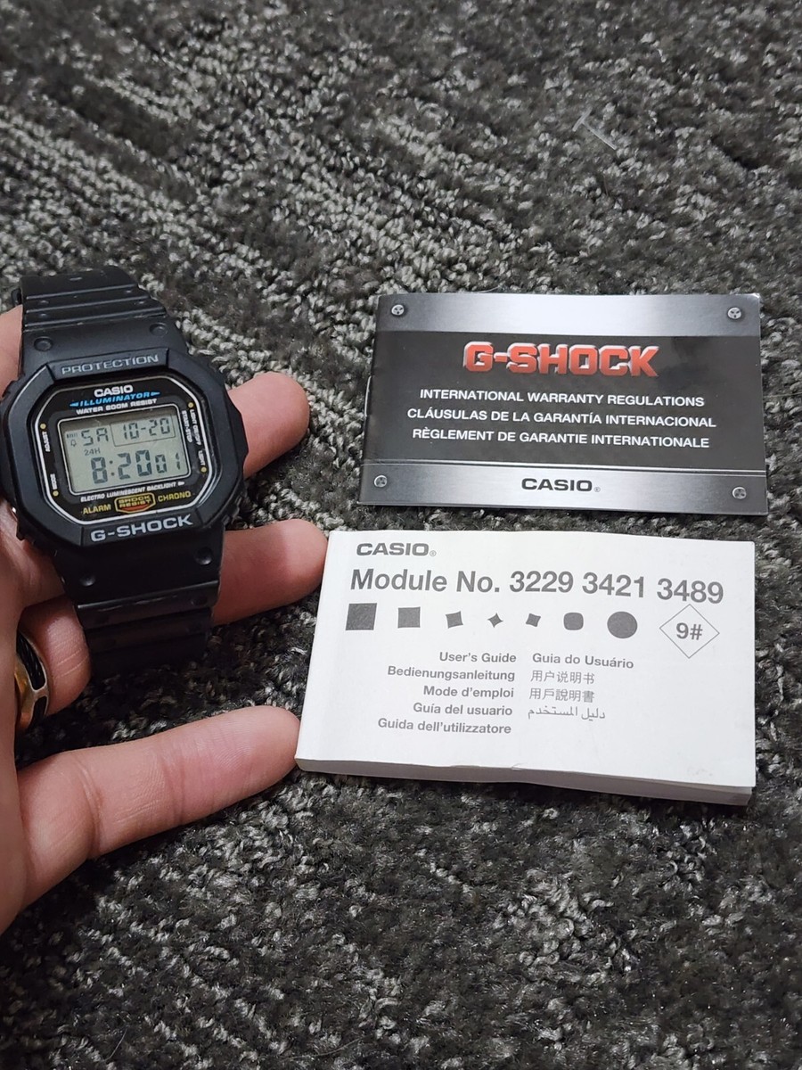 【27354】★美品★ CASIO G-SHOCK DW5600E 外箱付 DW-5600UHR-1JF | CASIO
