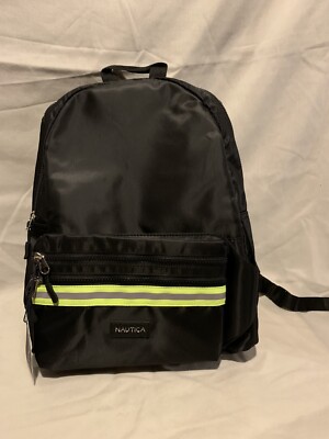 Nautica Men's Dynamic Reflective Tape Backpack with Belt Bag
