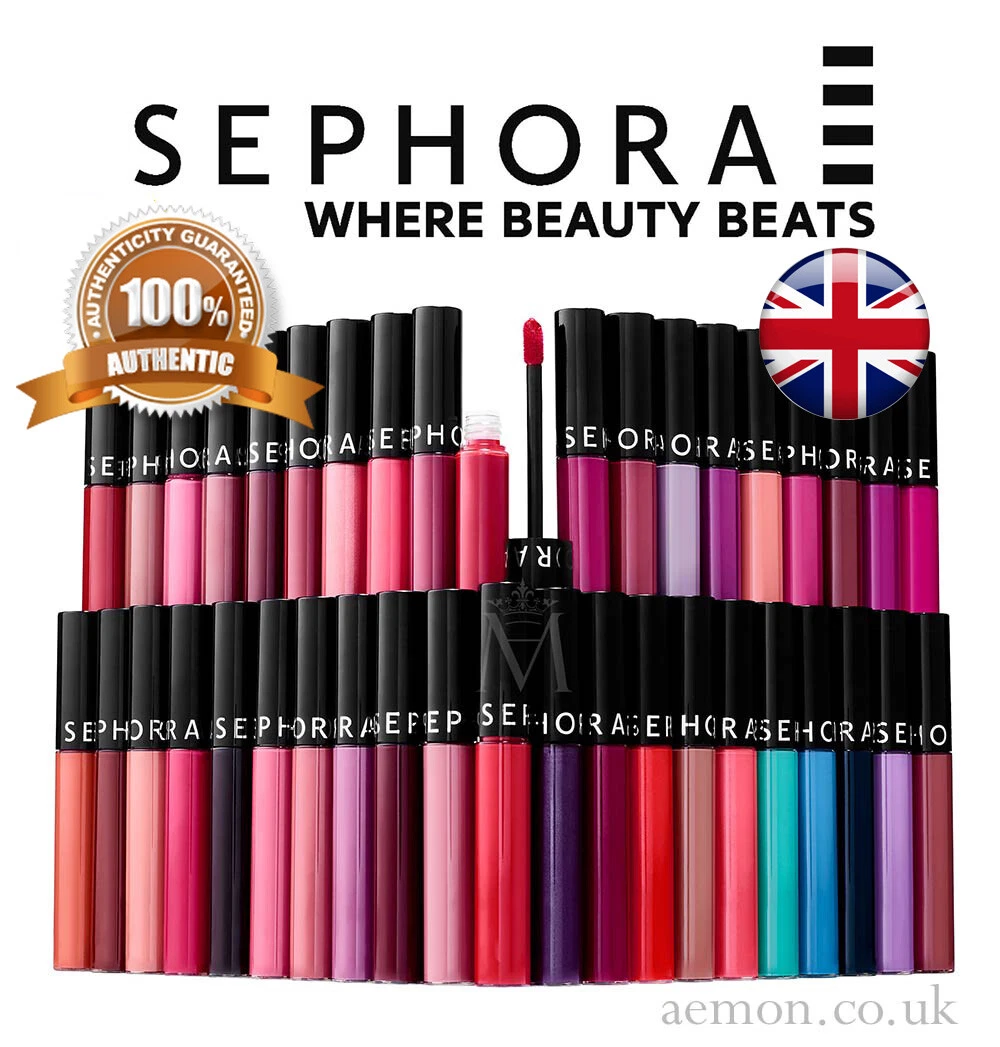 Sephora Collection Cream lip stain last long gloss ORIGINAL 70 colours  ORIGINAL!