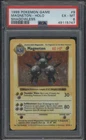 1999 Pokemon Base Set Shadowless Magneton Holo #9/102 PSA 6 EX-MT 