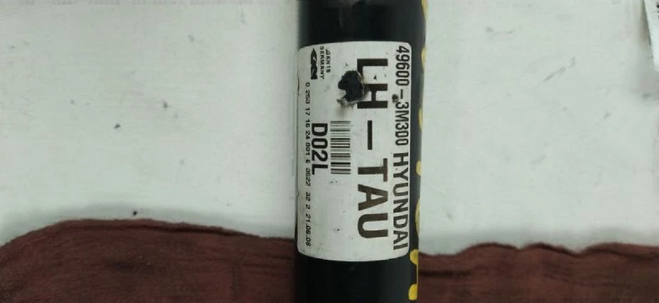 Eixo traseiro esquerdo CV 2009-2014 Hyundai Genesis driver fabricante de equipamento original - Imagem 3 de 4