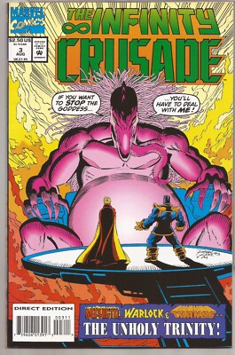 INFINITY CRUSADE #3   DIRECT EDITION   RON LIM COVER ART   MINI-SERIES - 1993