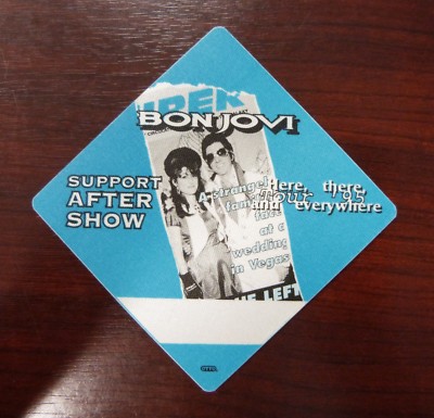 Bon Jovi - Here, there, and everywhere - Tour ´95 - VIP / Support Aftershow Pass