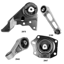 Engine Motor Mounts & Transmission Mount 4Pcs for Dodge Neon 2003 L4-2.4L Auto
