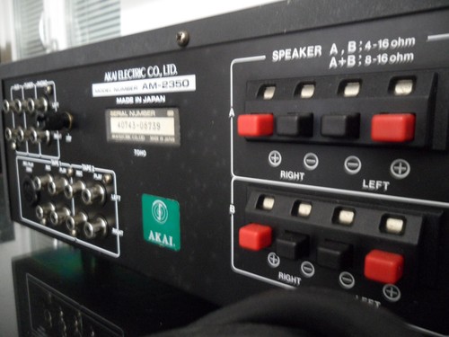 TOP CLASS ★ Amplificatore AKAI AM 2350 - Hi fi Stereo ★ tag: marantz, sansui - Foto 11 di 12
