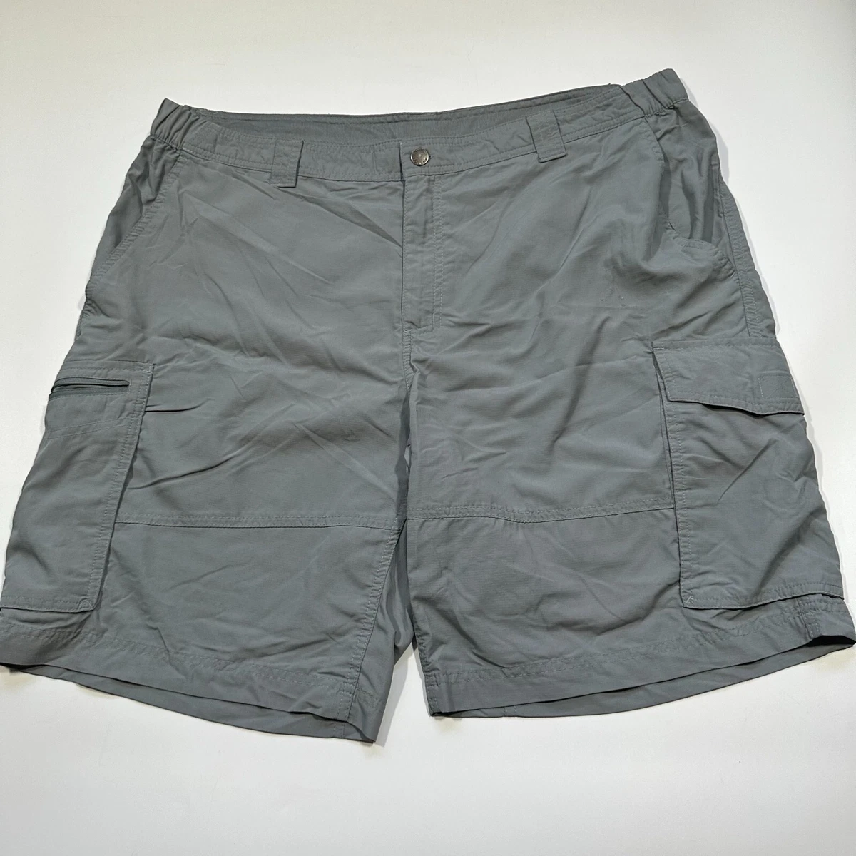 Columbia Mens Cargo Shorts Ripstop 10 Inseam Fishing Outdoor