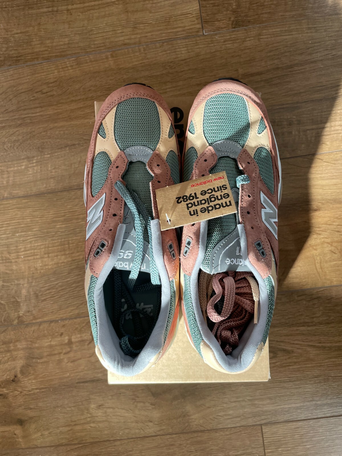 New Balance 991 Patta (Dusty Pink/Light Petrol), UK 8/US 8.5 image 8