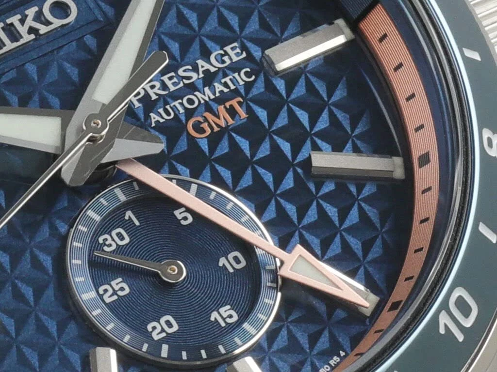 Pre-owned Seiko Sarf001 Spb217j1 Presage Line Gmt Core Shop Stainless Steel