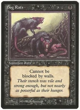 MTG Bog Rats The Dark Common NM