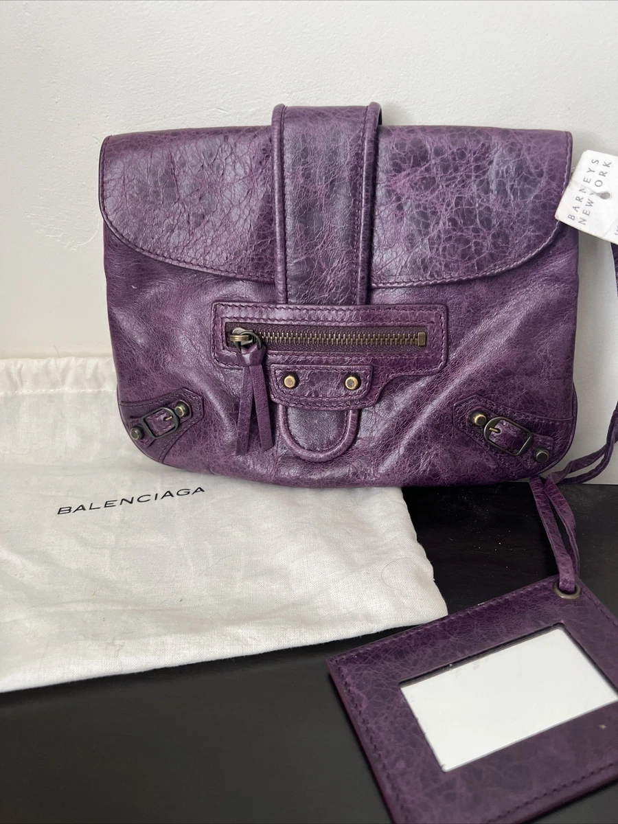 Purple balenciaga bag new arrivals