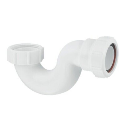 McALPINE Q10 1-1/2'' (40MM) FLACHE BADEWANNENFALLE MIT 19MM ABWASSERDICHTUNG 