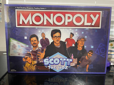 Scott The Woz Monopoly (RARE - Limited Edition - 1/5000) Sold Out