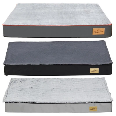 BINGOPAW Orthopedic Foam Dog Bed Waterproof Pet Dog Crate Stunning Jumbo Mattress NonSlip