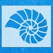 Shell Sea Beach Sand Ocean Stencil: Mylar Airbrush Wall Art Painting Crafts 1