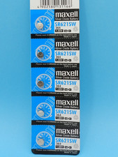 MAXELL 364 SR621SW Watch Battery 5Pcs EXP. 2030