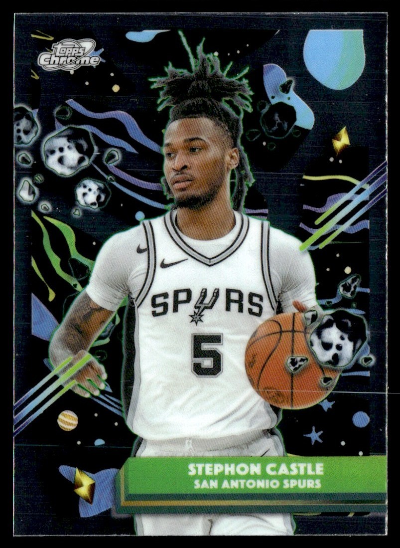 2025-26 Topps Chrome Cosmic Stephon Castle #30