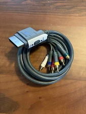Microsoft Xbox 360 HD TV Component AV Cable Composite Audio/Video Cord Untested