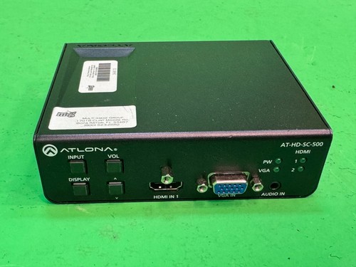 Atlona AT-HD-SC-500 HDMI / VGA Video Scaler & Switcher  10 Units with power unit