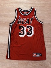 NBA Jersey Nike 44 Authentic Miami Heat Jersey Alonzo Mourning Jersey Vintage