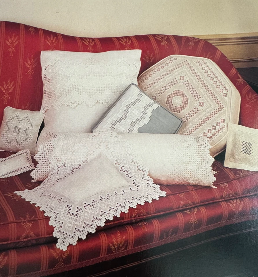 Hardanger Pillows Pattern Booklet for Simply Love Signed by Janice Love - Image 3 of 4
