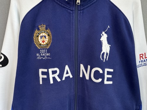 POLO RALPH LAUREN Team France Racing Big Logo Zip Jacket - Picture 6 of 23