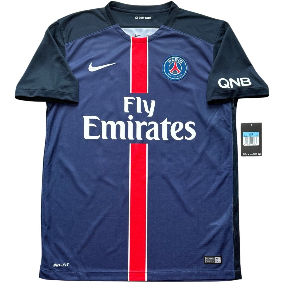 2015/16 PSG Home Jersey #10 Ibrahimovic Medium Nike Paris Saint